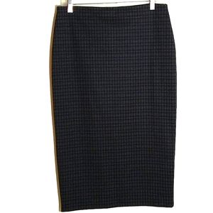 Sanctuary Plaid pullon Achedemia pencil skirt sz L